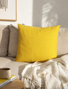 Funda Cojín Amarillo