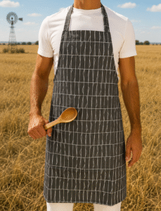 Delantal Cocina Grafito