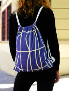Mochila Básica Azul